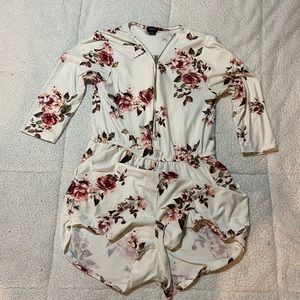 Floral Romper